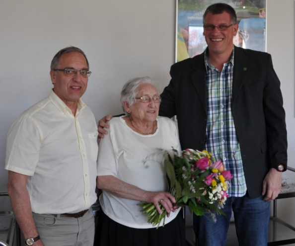 Dankeschön für Eva-Maria Aberer