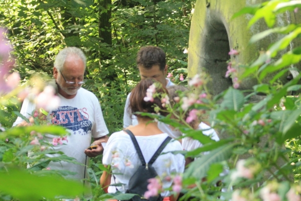 Ohne Aktivitäten geht es bei den LVN-Mitarbeitern nicht: hier beim Geo caching